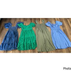 2x, fashion nova & marshalls dresses & jumpsuit bundle