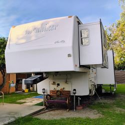 2006 5th Wheel Trailer Hitchker.$13'000