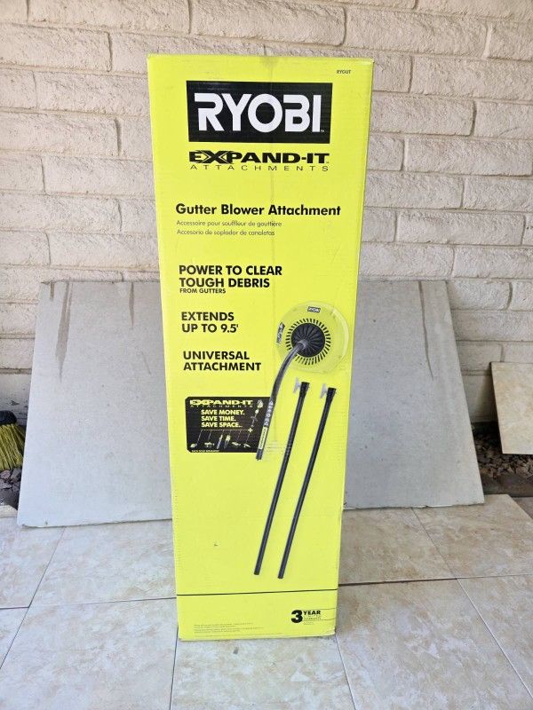 RYOBI EXPAND-IT Universal Gutter Blower Attachment
