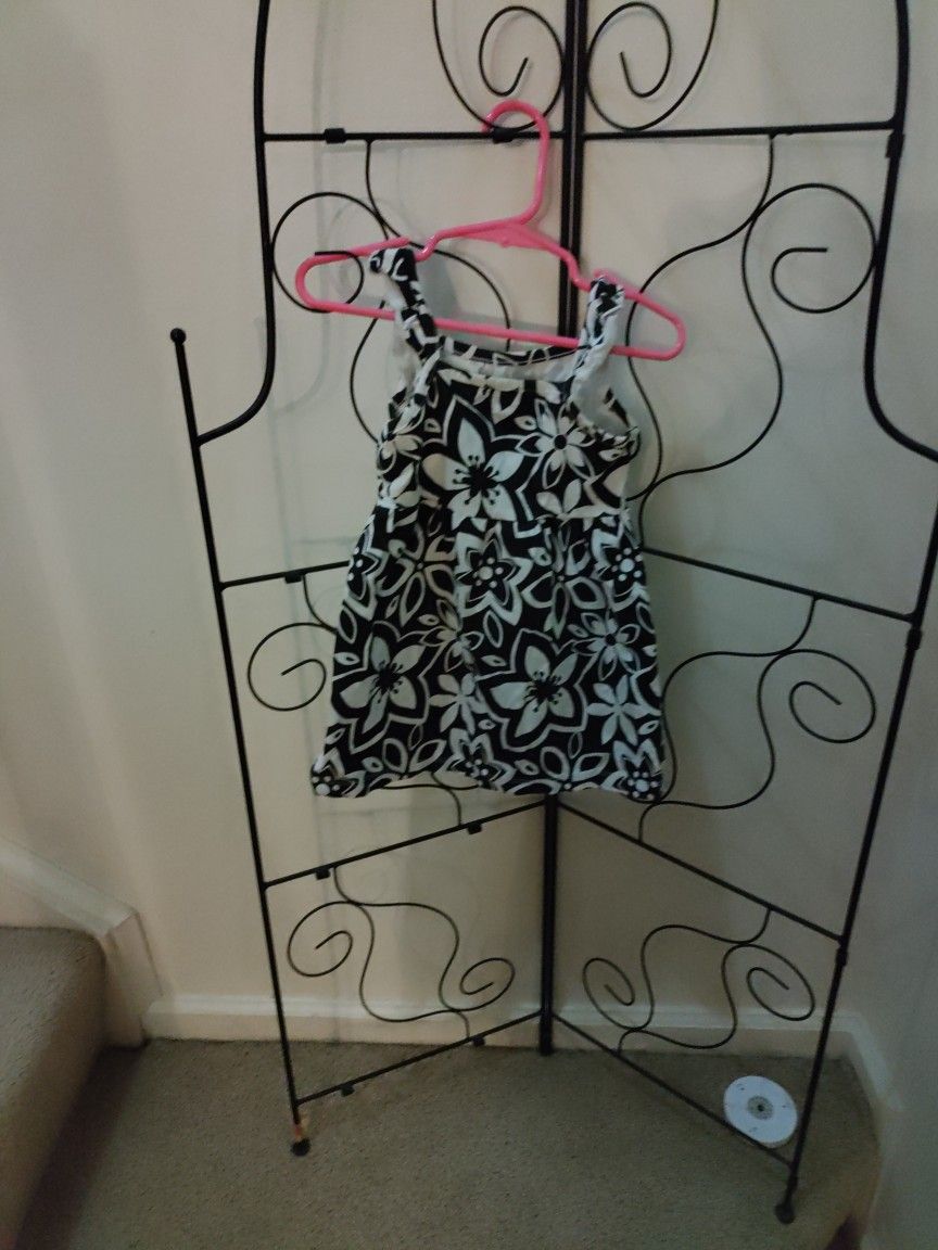 GirlsBlack And White Sundress