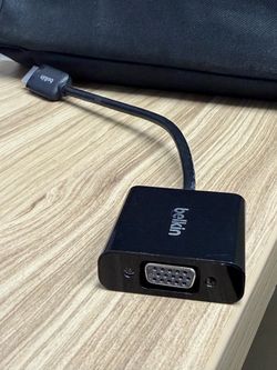 Belkin HDMI to VGA Adapter w/ 3.5mm Audio – 1080p Video Converter