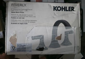 Kohler Riverly Widespread Bathroom Sink Faucet