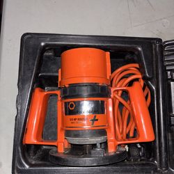 Craftsman and Black and Decker Corded Routers