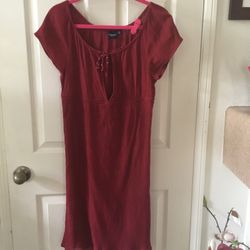 Maroon Dress   
