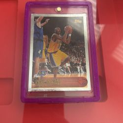 Kobe Bryant Rookie 50Th Anniversary Foil Card