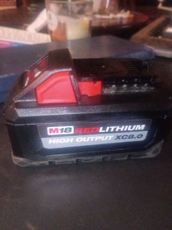 Milwaukee battery