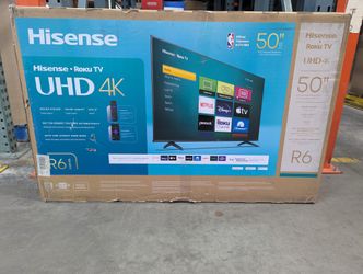 Hisense 50" Class 4K Ultra HD (2160P) HDR Roku Smart LED TV (50R6E)