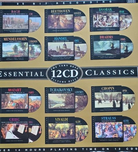 Essential Classics 12 CD Set