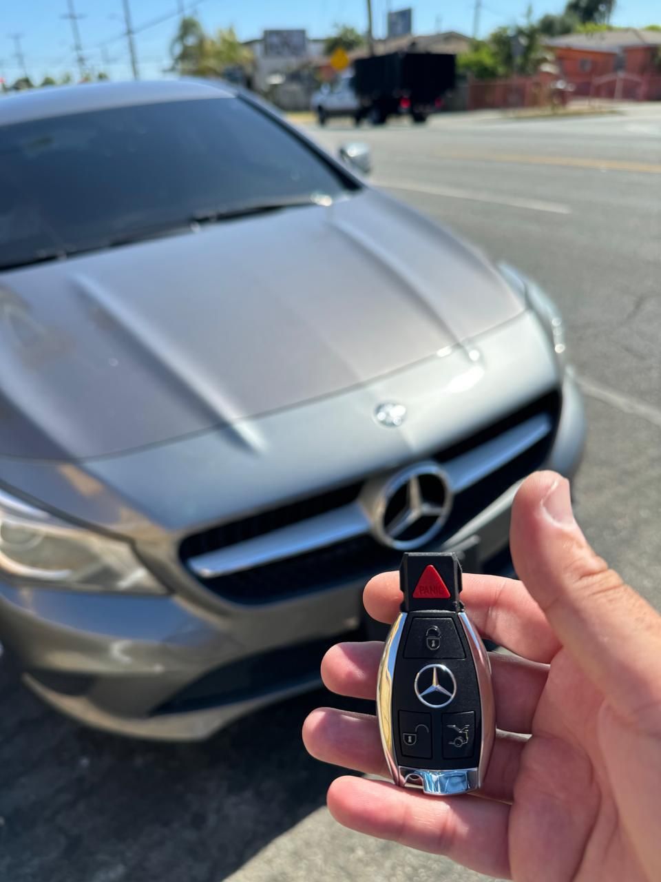 Mercedes benz new key fob mercedes benz key