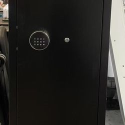 😀 10-15 Gun Rifle Safe for Home Security, Gun Safe for Rifles and Pistols - Quick Access Digital Keypad, Gun Safe with Adjustable Shelves (Fits Shotg