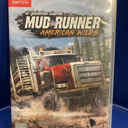 Spintires MudRunner : American Wilds  for Nintendo Switch w/ Case