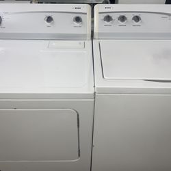 Kenmore Set Washer And Dryer Gas Good Condition We Delivery 