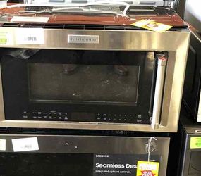 Kitchenaid Over The Range Microwave (model:KMHC319ESS) 3TLX