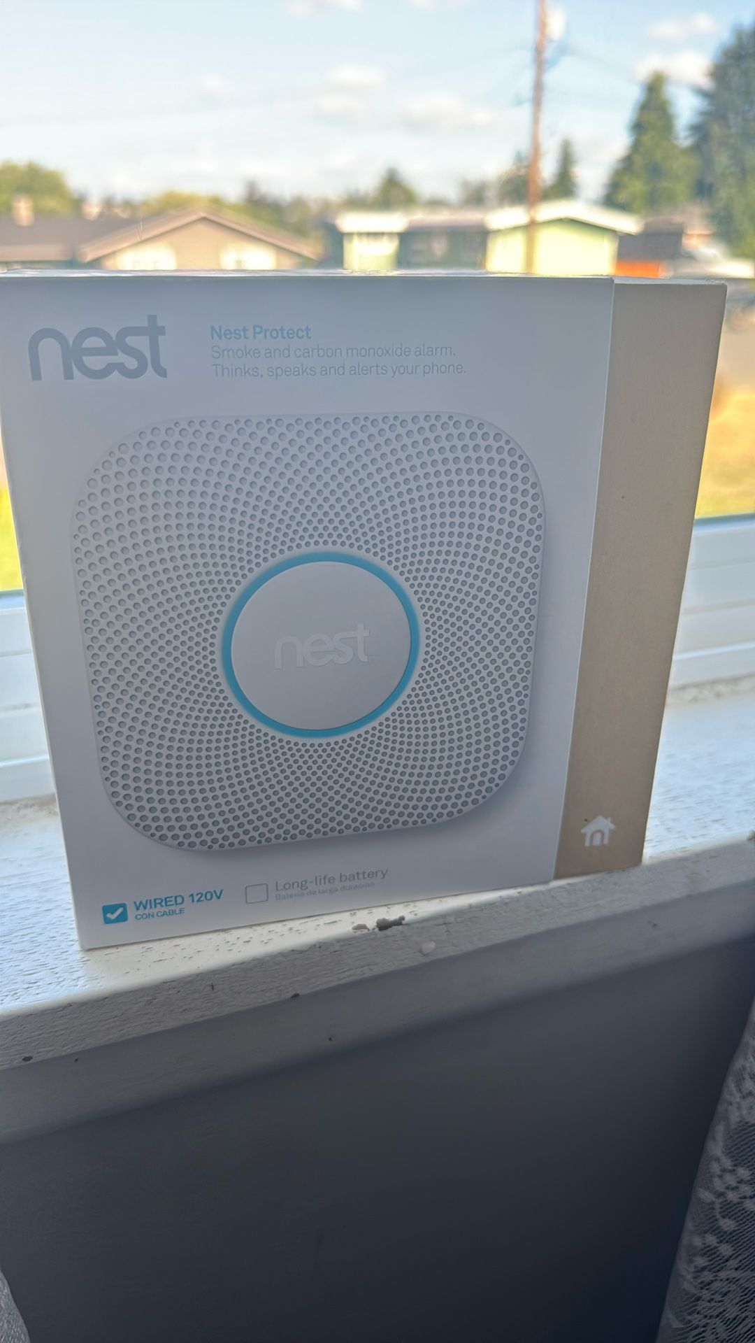 Nest Protect smoke and carbon monoxide alarm