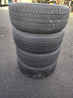 4 Michelin tires size 265-65-18 all 4 for $180 free installation and balance