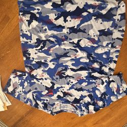 Nike Xxl Blue Camo