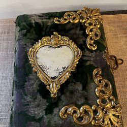 Antique Victorian Velvet Photo Album