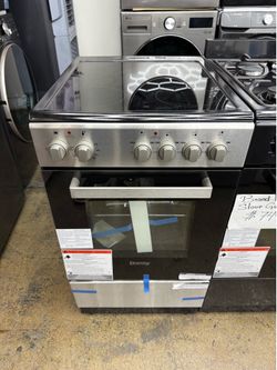 brand new Danby electric 220 volts glass top stove 20 inches