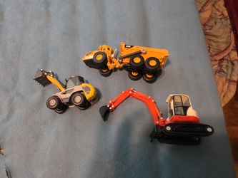 iPlay iLearn Die-Cast Construction Vehicle Toy Set