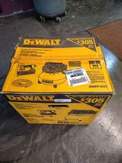 DEWALT DWFP1KIT Nailer and Compressor Combo Kit