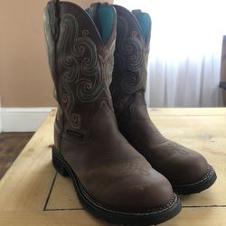 Justin Women’s Size 9B Work Boots