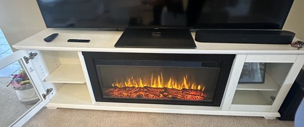 FIREPLACE/TV STAND