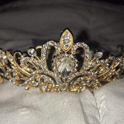  Gold Tiara Crown