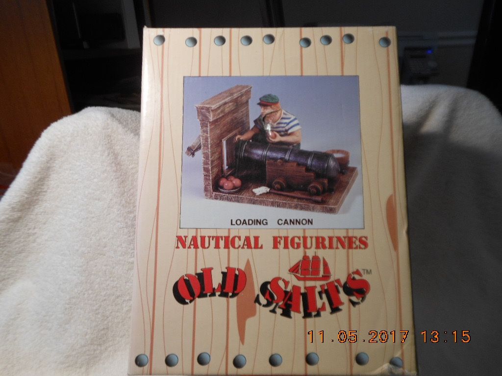 “Loading Cannon” – Old Salts Collection – 1999 series - Retired