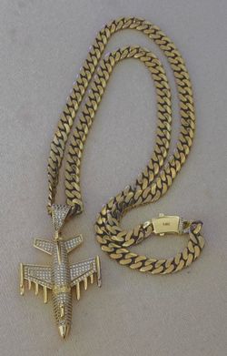 CubanLink Chain Gold Plated 18K