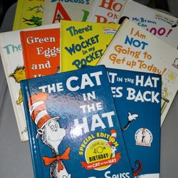 Lot Of 10 Dr Seuss Books