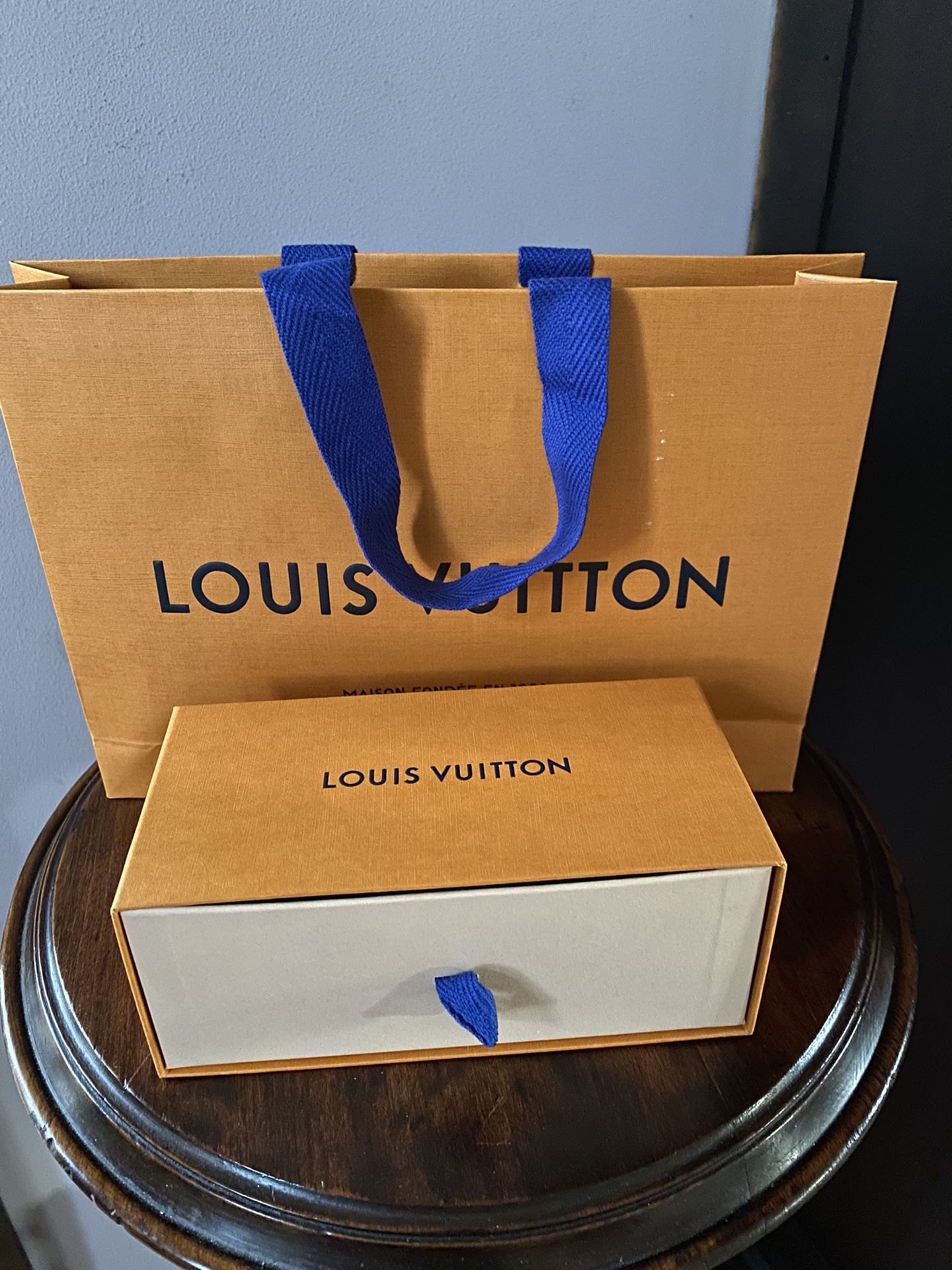 Louis Vuitton Sunglass Box and Bag