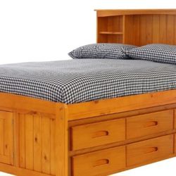 Selling Second Storage Bed SOLID Wood (11 Storage Spaces)