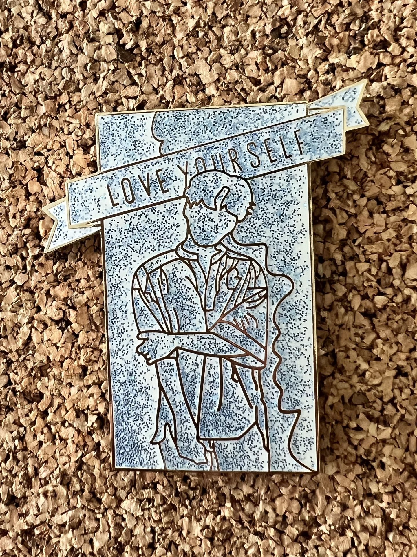 BTS Enamel Pin