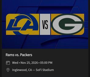 Rams vs. Greenbay