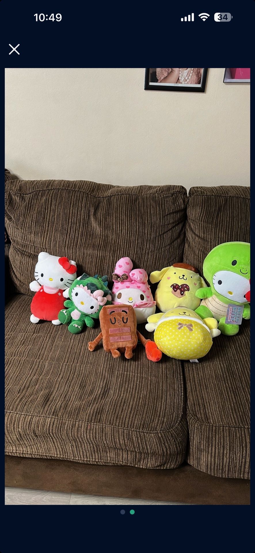 Hello Kitty Plush Bundle