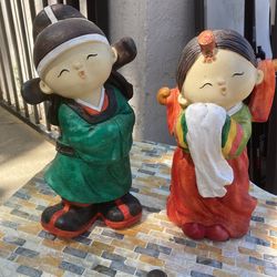 Korean Bride & Groom Banks by Shinan Art Figurine Statue