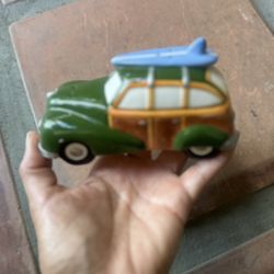 Clay Art Surf's Up Salt & Pepper Shakers