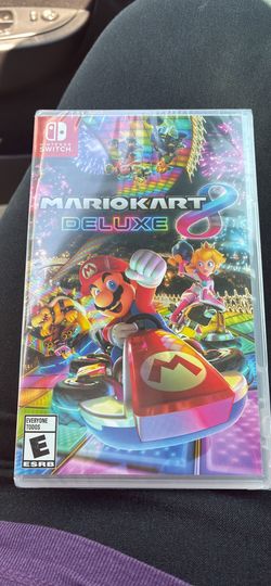 Sealed Mario Kart 8 Deluxe Nintendo Switch Game – New/Unopened
