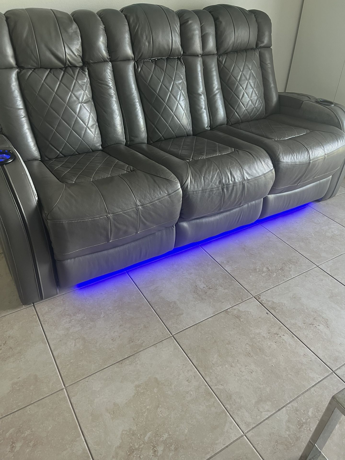 Free Power Reclining Sofa