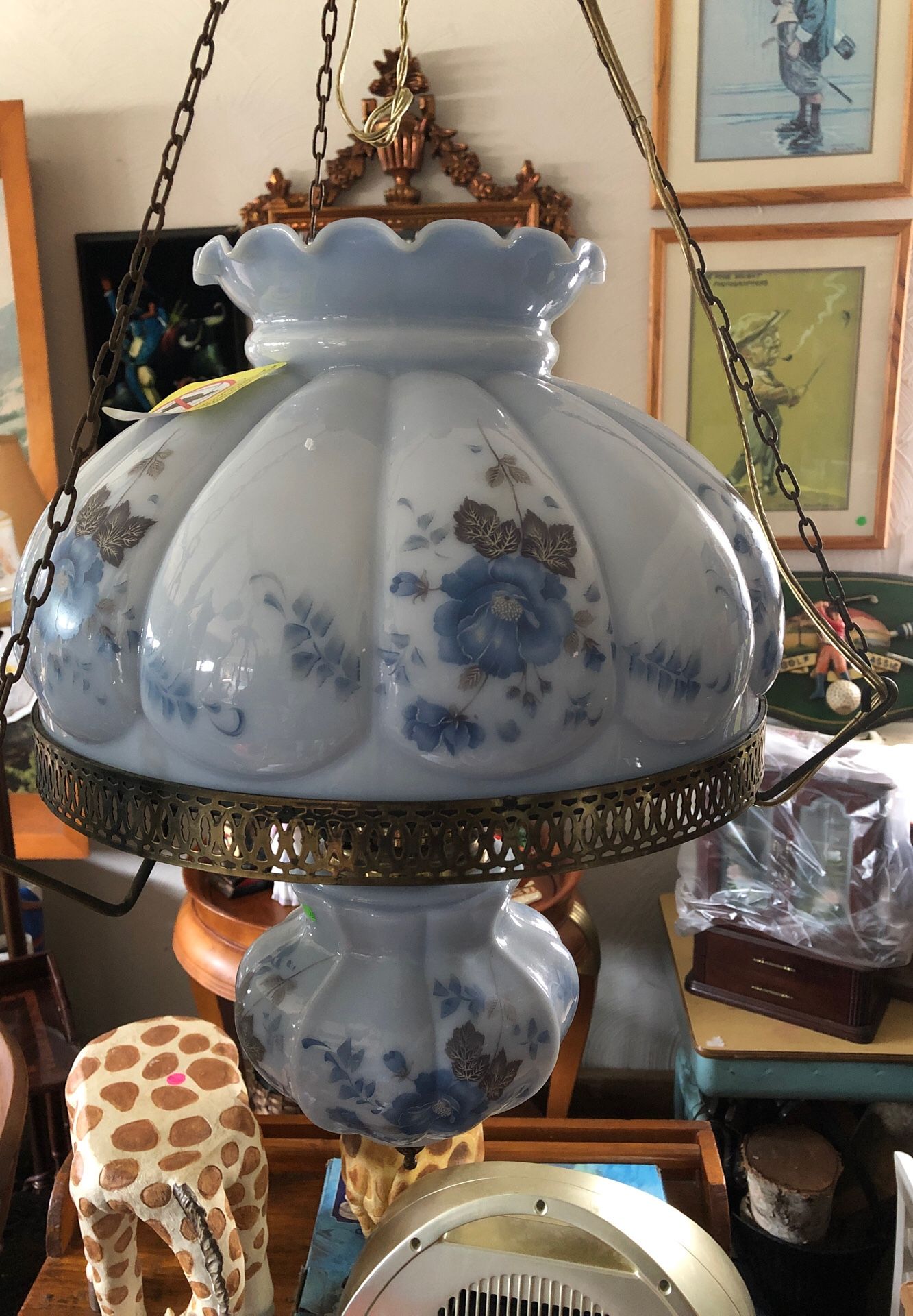 Vintage hanging lamp