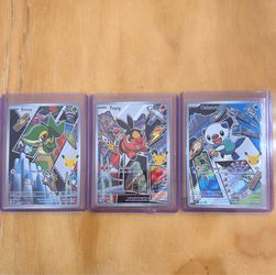 Pokemon First Partner Illustration Collection Series 2 – Unova Promo Set (Snivy, Tepig & Oshawott)