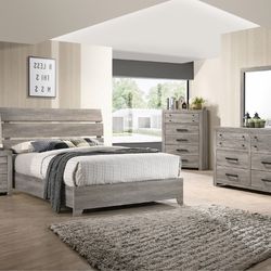 60% SALE Queen Size Platform Bedroom Set