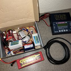 Lipo batteries and charger