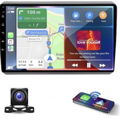 64G Android 13 Car Stereo for Dodge Dart 2012-2016, 9 Inch HD Touch Screen Double Din Car Radio Receiver w/Carplay Android Auto, with GPS Navigation B