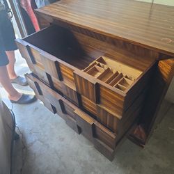 Two Drawers Strong Wood  File Cab Or Tv Stander 