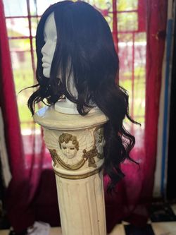 Long Silk Base Lace Wig