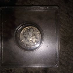 1945 Silver Dime Mercury S Mint Mark