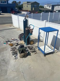 Welder and Torch setup