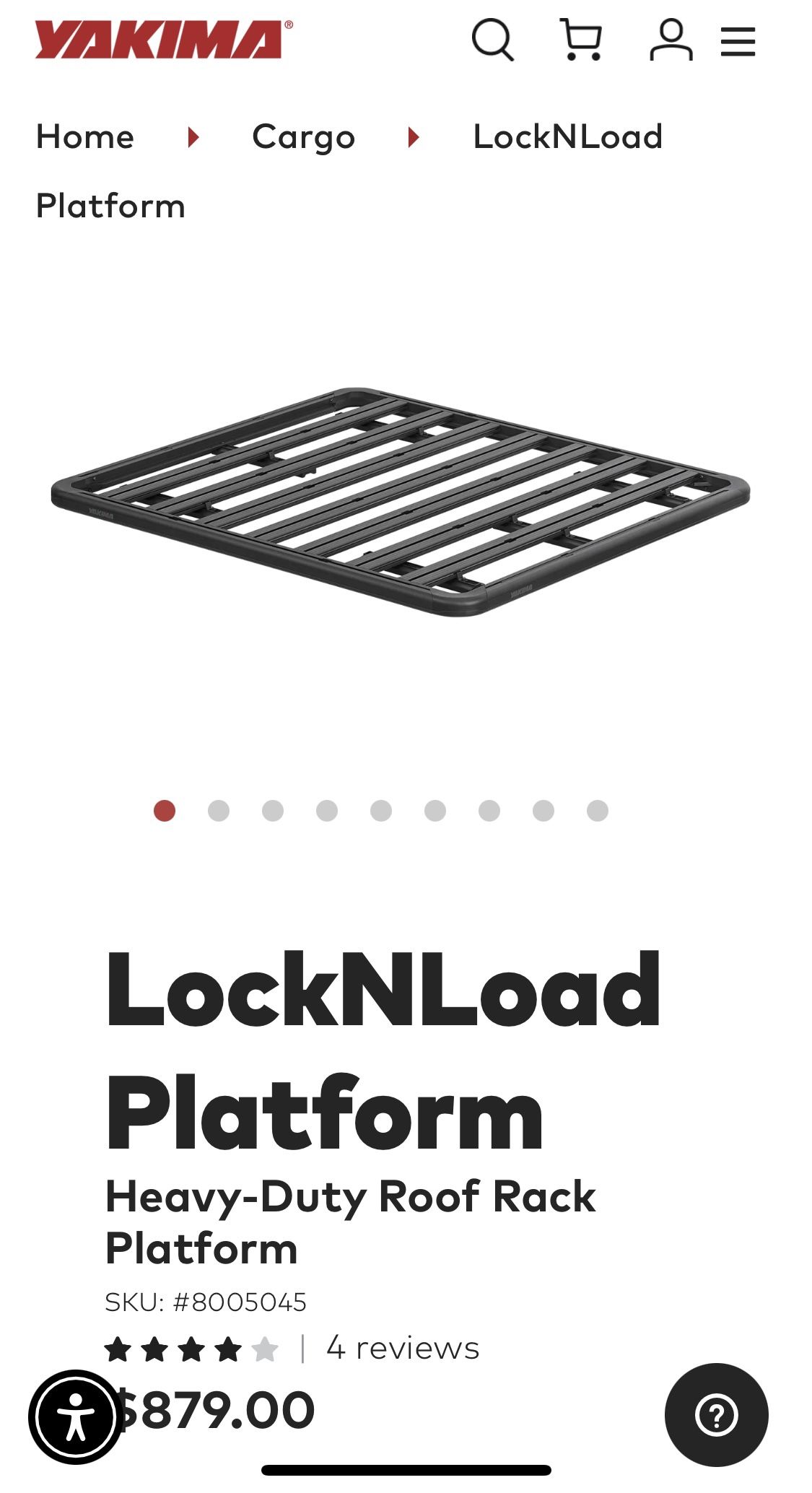 Yakima Lock N Load Platform 