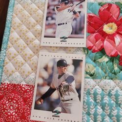 New York Yankees 1997 Score Baseball Cards Lot Jeter Rivera O'Neill Williams Pettitte Plus More 